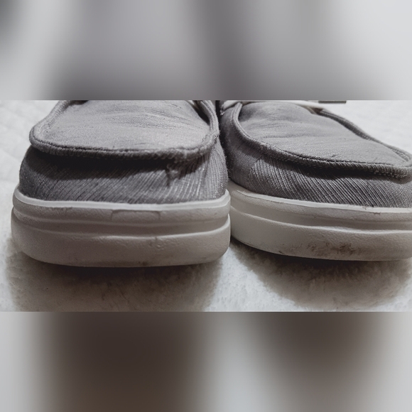 Hey Dude Women’s Wendy Linen - Lunar Rock Light Gray Size 7 - Picture 7 of 8